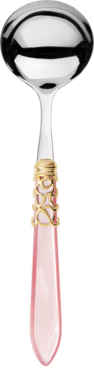 Melodia Gold Sauce Ladle pink