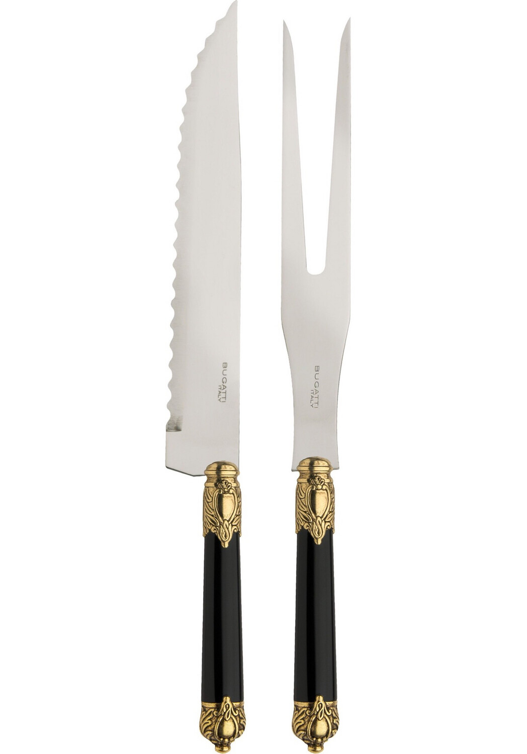 Rinascimento Carving Set gold / black