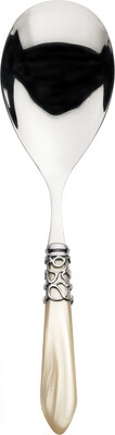Melodia Rice Casserole Serving Spoon ivory