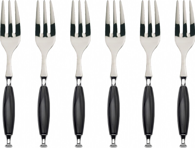 Country Cocktail / Cake Forks Set black
