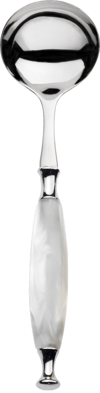 Country Sauce Ladle white
