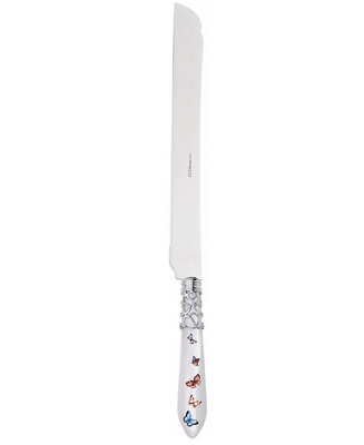 Melodia Butterflies Long Cake Knife white