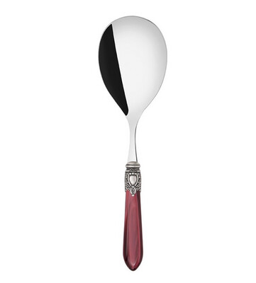 Oxford Antique Rice Serving Spoon Burgundy