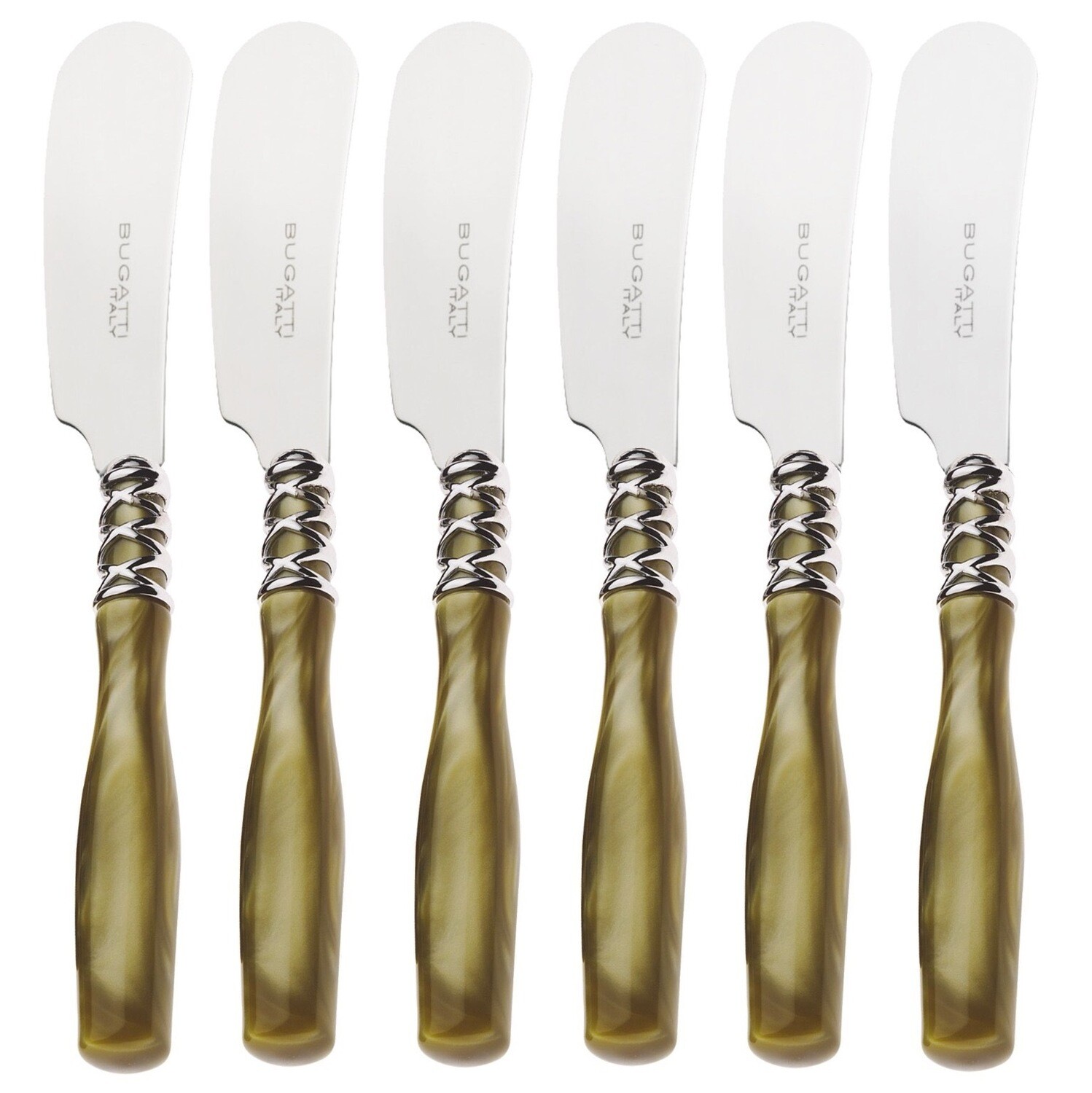 Arianna Butter Knives / Spreaders Set chartreuse