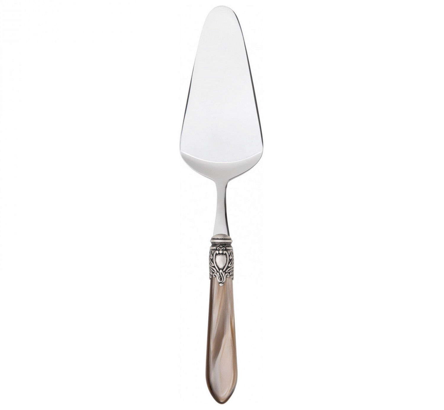 Oxford Cake Server taupe