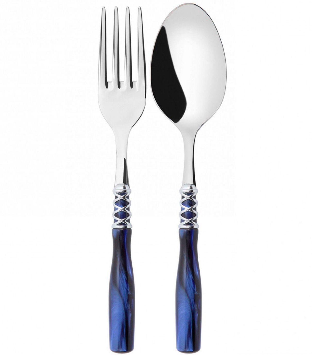 Arianna 2 Piece Serving Set Royal Blue