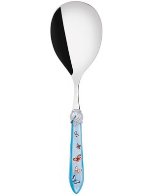 Falabella Butterflies Rice Casserole Serving Spoon sky blue