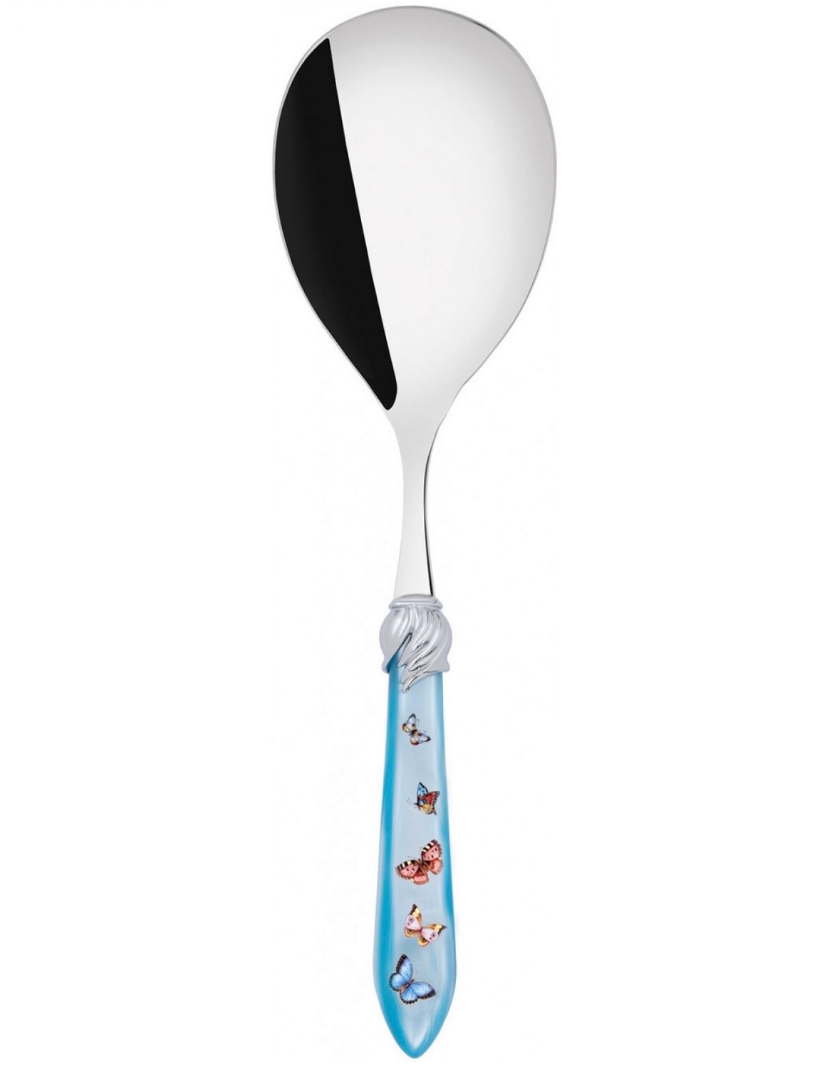Falabella Butterflies Rice Casserole Serving Spoon sky blue