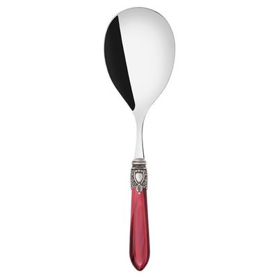 Oxford Antique Rice Casserole Serving Spoon Burgundy Oxford Antique Rice Casserole Serving Spoon Burgundy