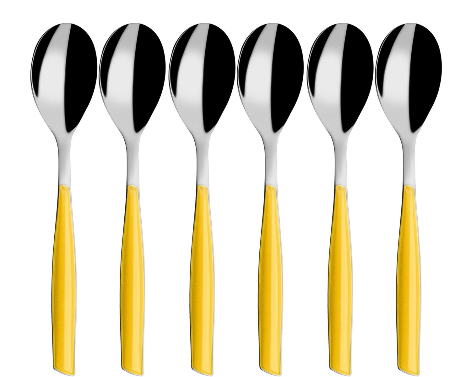 Glamour Coffee Spoons yellow