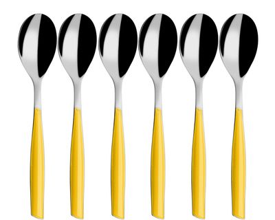 Glamour Coffee Spoons yellow