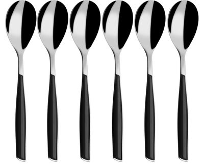 Glamour Coffee Spoons Set black piano Glamour Coffee Spoons Set black piano
