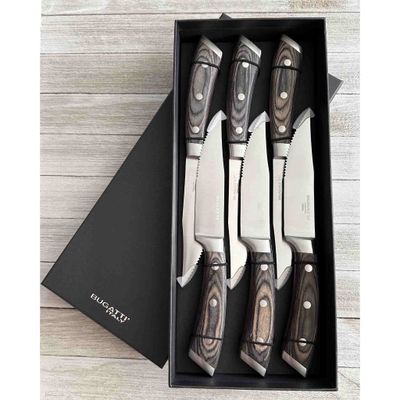 MATAHAMBRE Steak Knives Set serrated