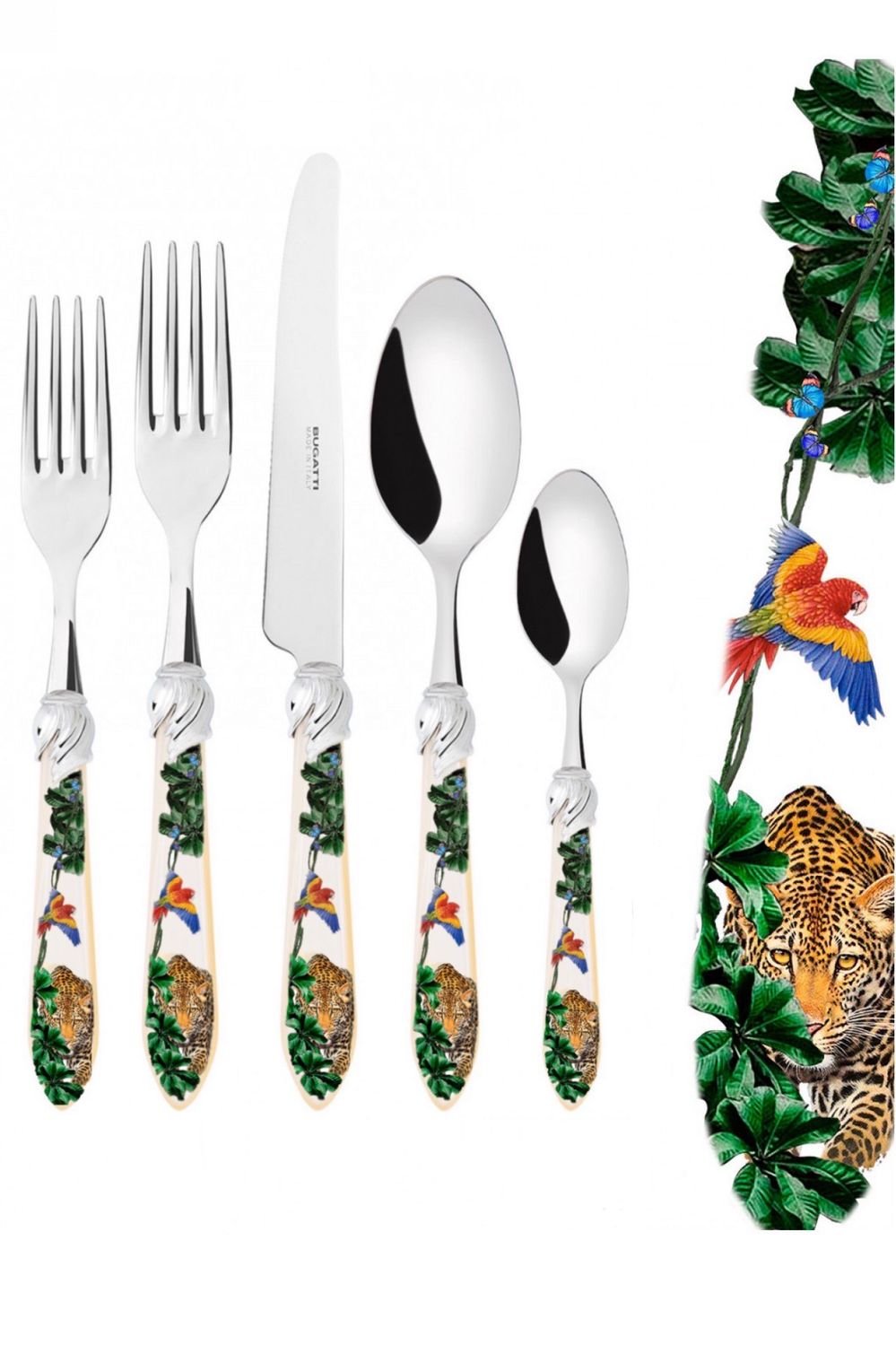 Falabella Jungle 5 Piece Place Setting ivory