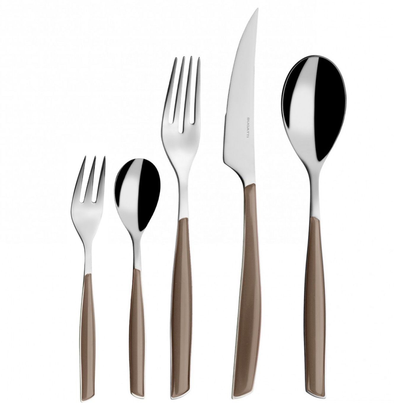 Glamour 5 Piece Place Setting tobacco