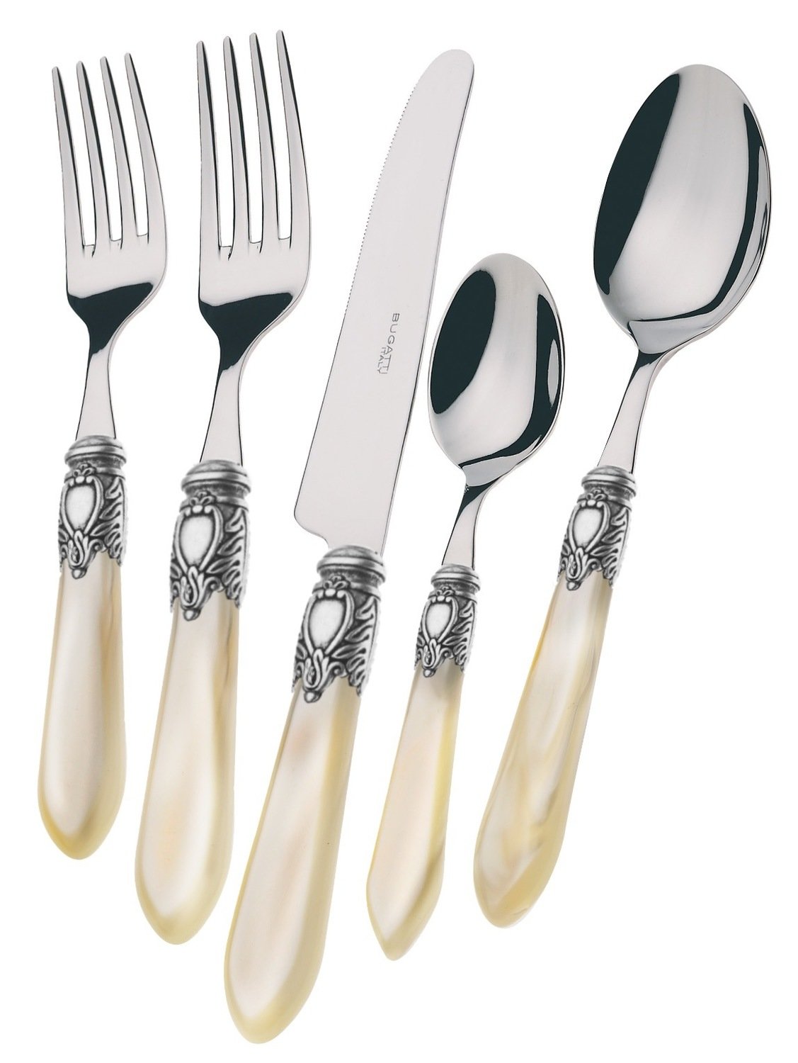 Oxford Antique 5 piece place setting Ivory