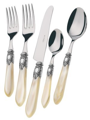 Oxford Antique 5 piece place setting Ivory