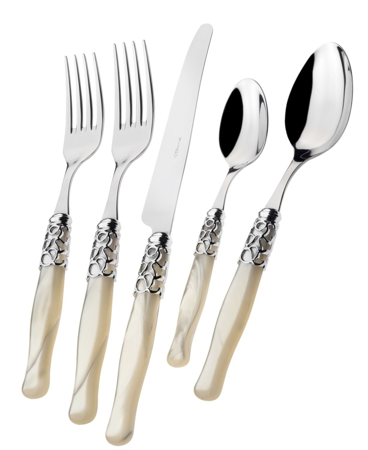 Selene Brilliant 5 Piece Place Setting Ivory