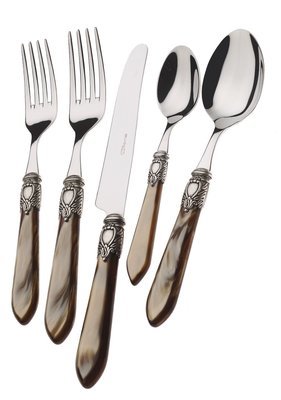 Oxford Antique 5 piece place setting Taupe /Onyx