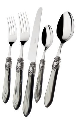 Oxford Antique 5 piece place setting Grey
