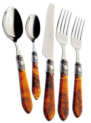 Oxford Antique 5 piece place setting Tortoise Shell
