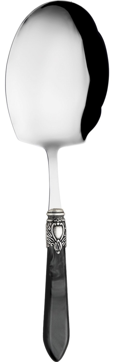 Oxford Antique Kebab Serving Spoon Charcoal