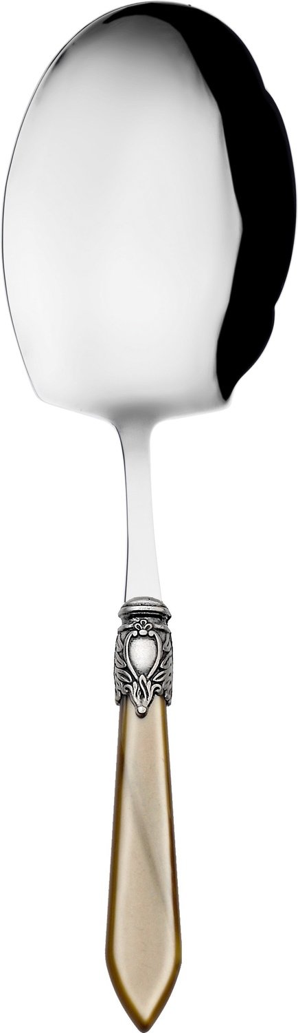 Oxford Antique Kebab Serving Spoon Taupe /Onyx