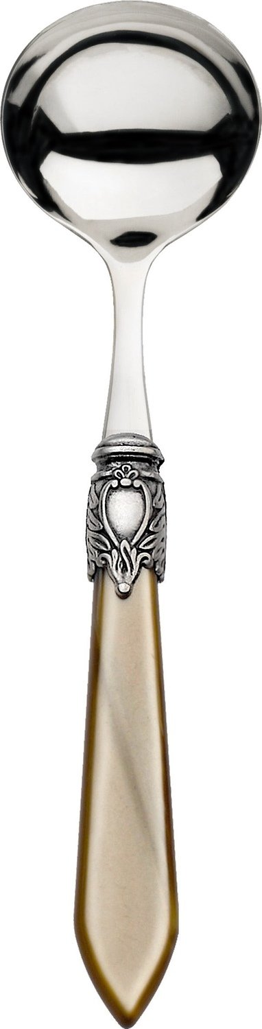 Oxford Antique Sauce Spoon Taupe /Onyx