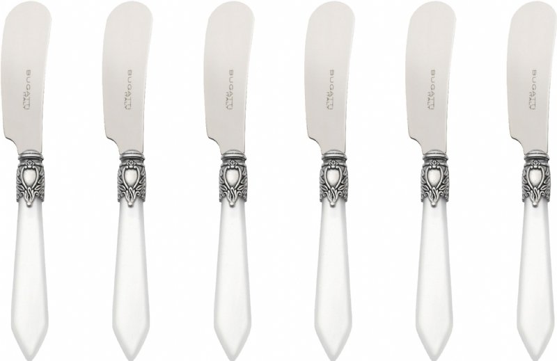 Oxford Antique 6 Spreader Knives White