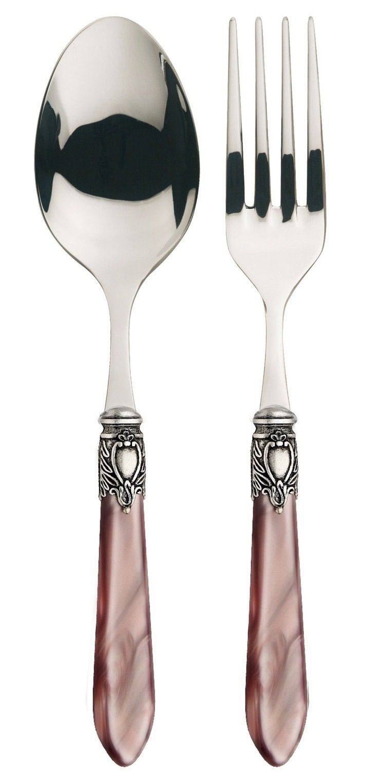 Oxford Antique 2 Piece Serving Set Lilac