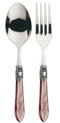 Oxford Antique 2 Piece Serving Set Lilac
