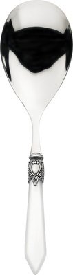Oxford Antique Rice Serving Spoon White