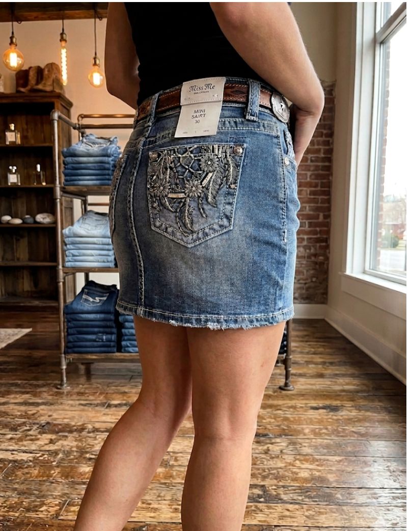 Mini skirt Dk Blue