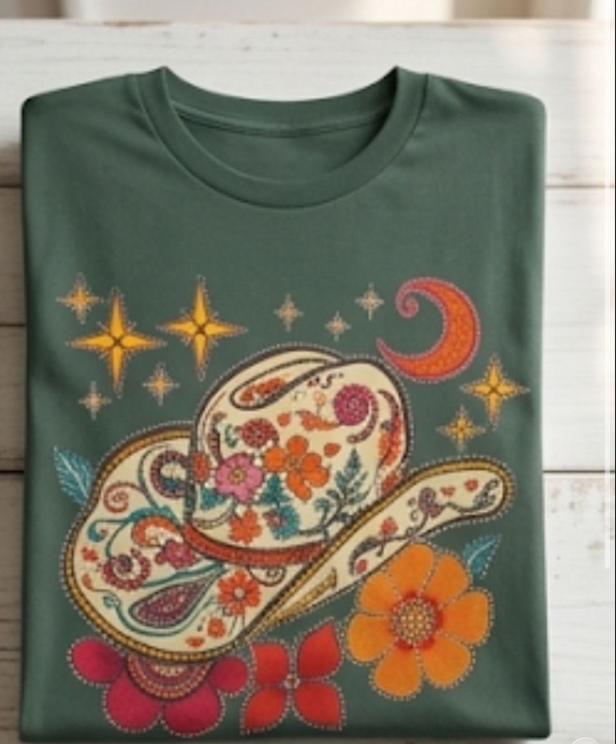 Cowboy hat T-shirt