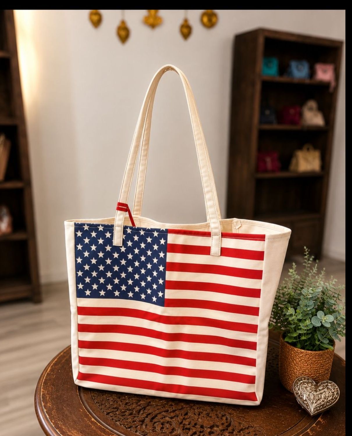 American Flag Tote