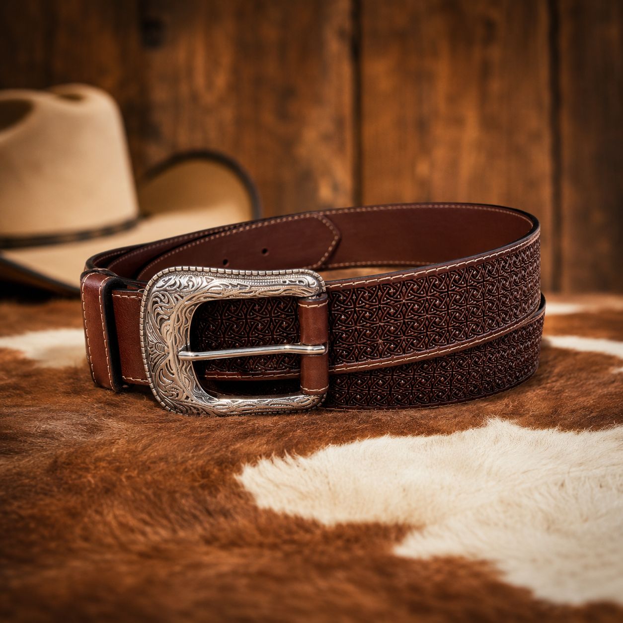 Dark Brown Western Tool Belt