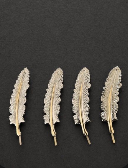 Metallic Feather