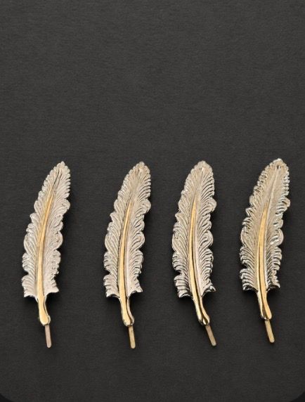 Metallic Feather