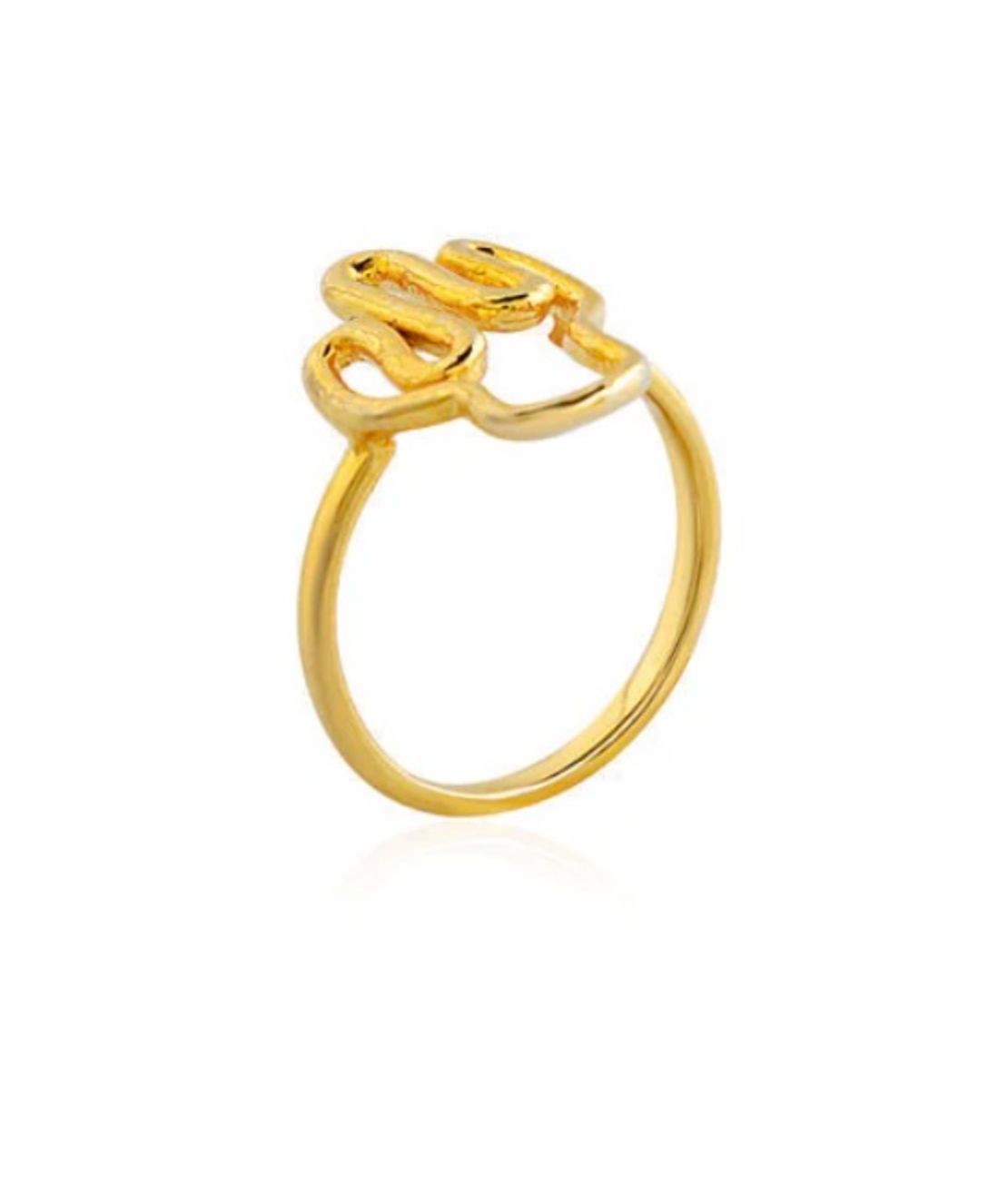 Golden Cactus Ring