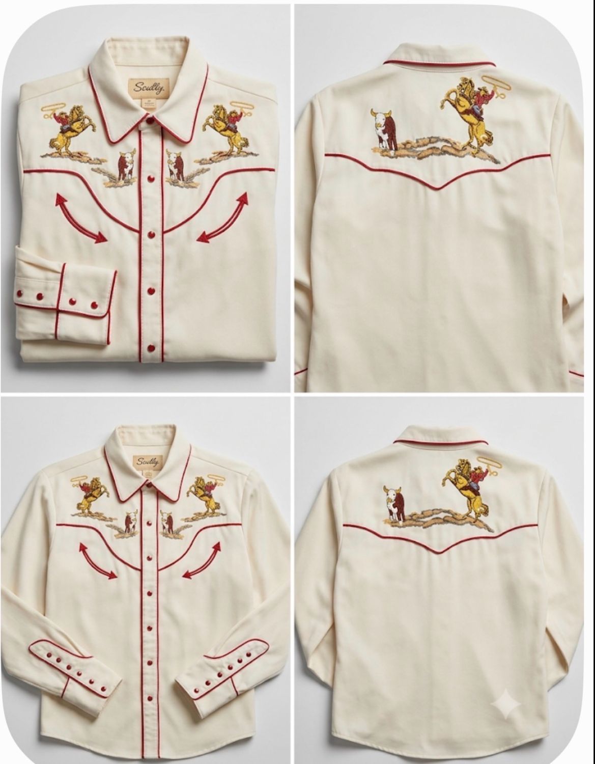 Beige Cowgirl Lasso Shirt