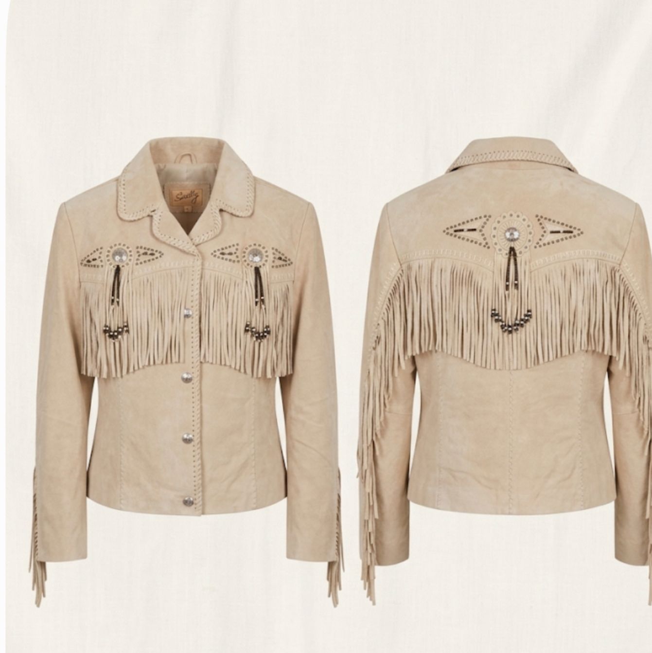 Fringe and Beaded Jacket