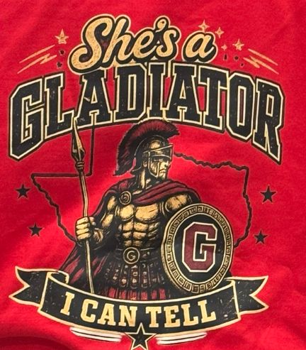 She's a Gladiator I Can Tell Long Sleeve