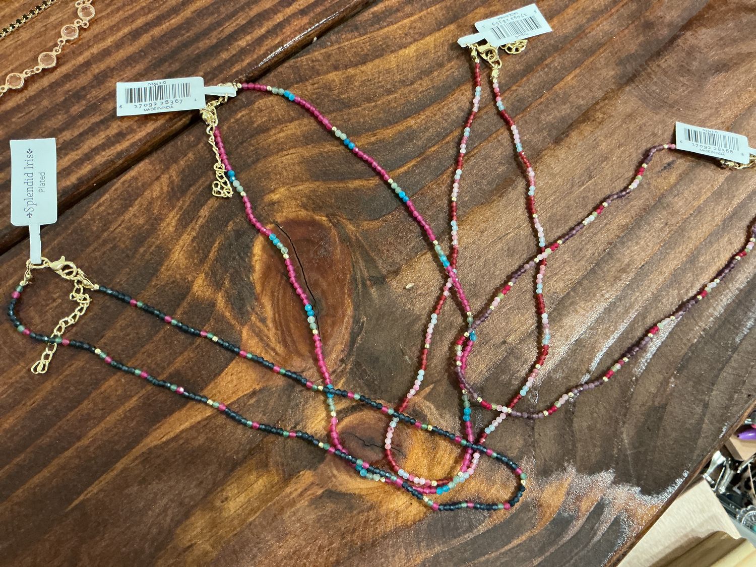 Colors beaded necklace