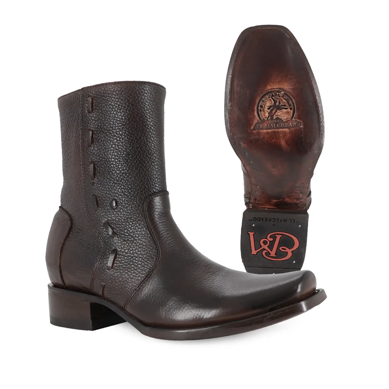 BOTIN VAQUERO ESTILO VEGAS CAFE/ Stylish Vegas Style Boot