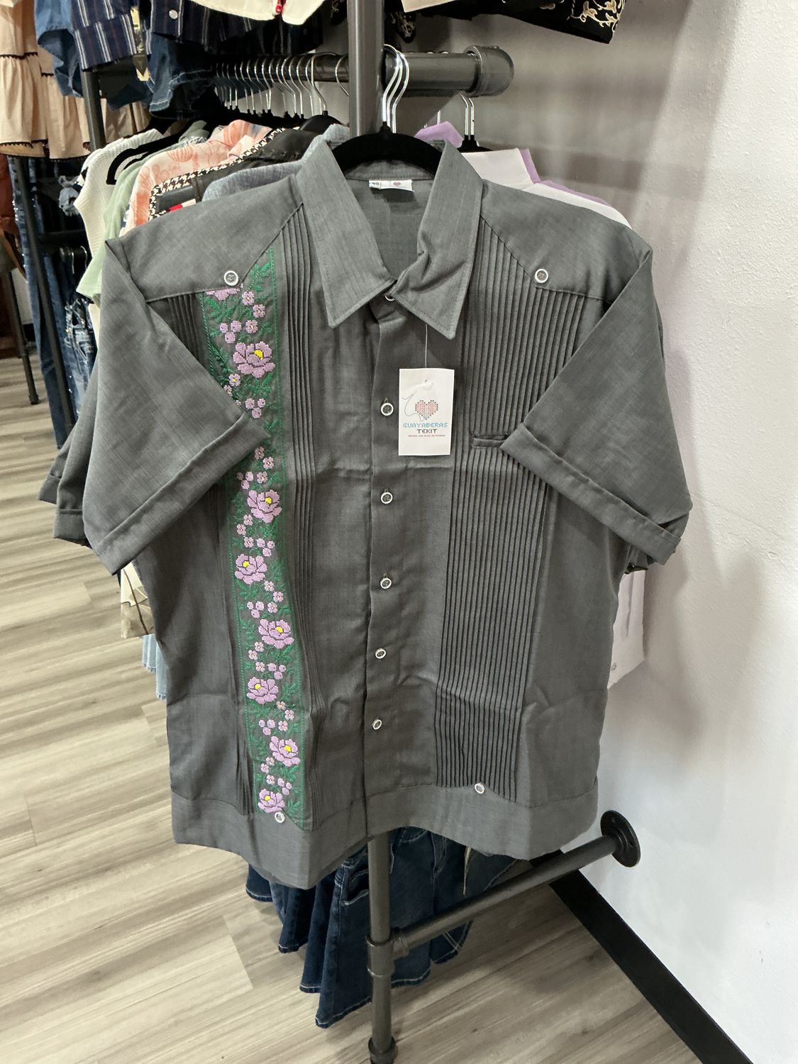 Charcoal Gray Short Sleeve