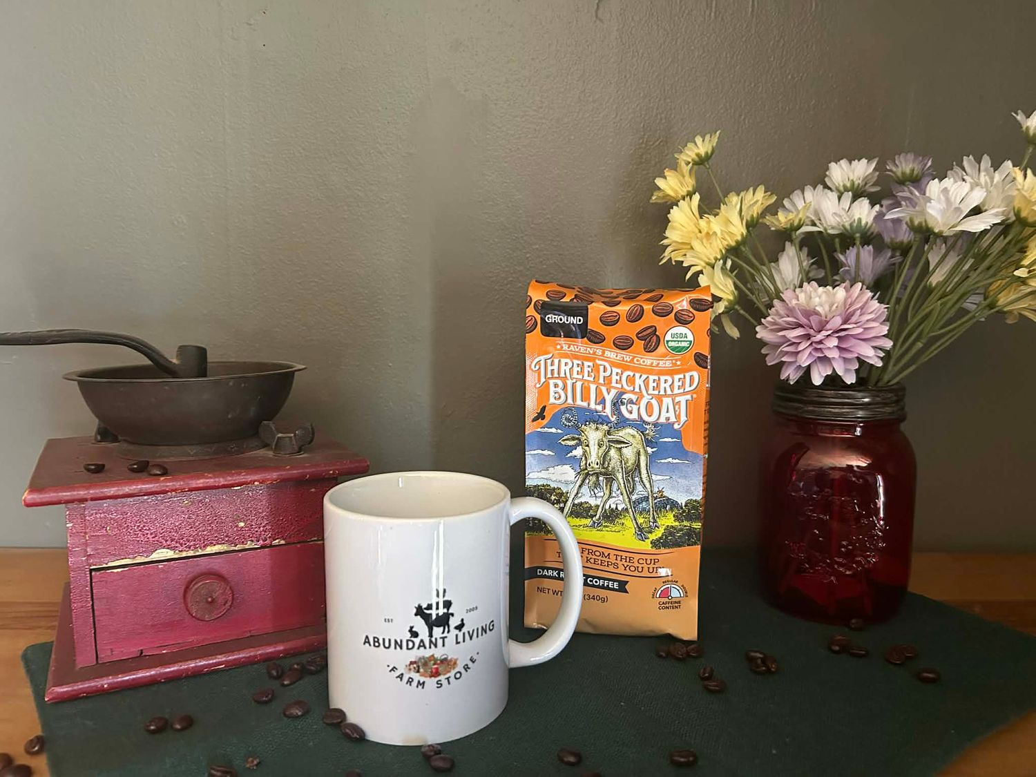 Abundant Living Coffee Mug