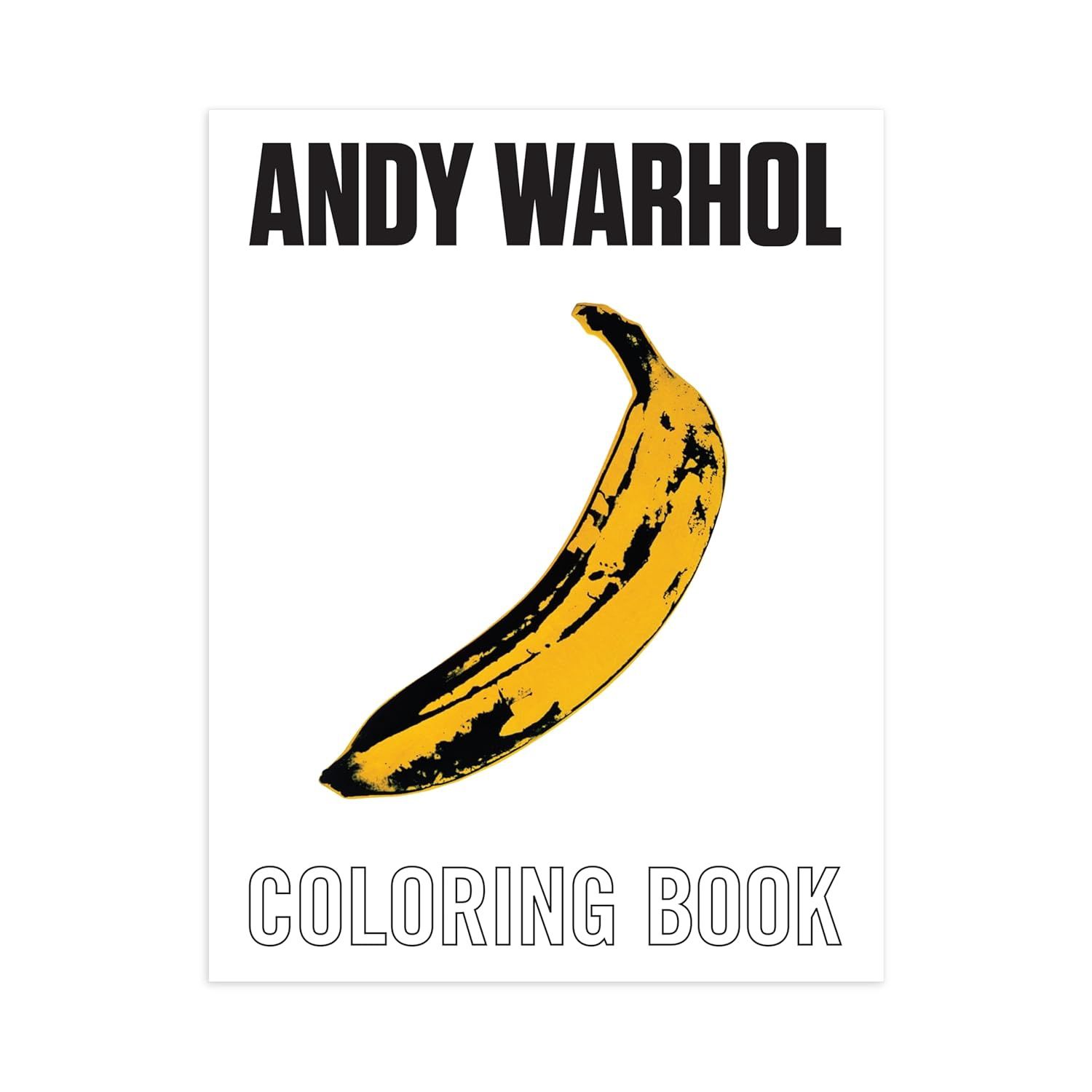 Andy Warhol Coloring Book – Pop Art Edition