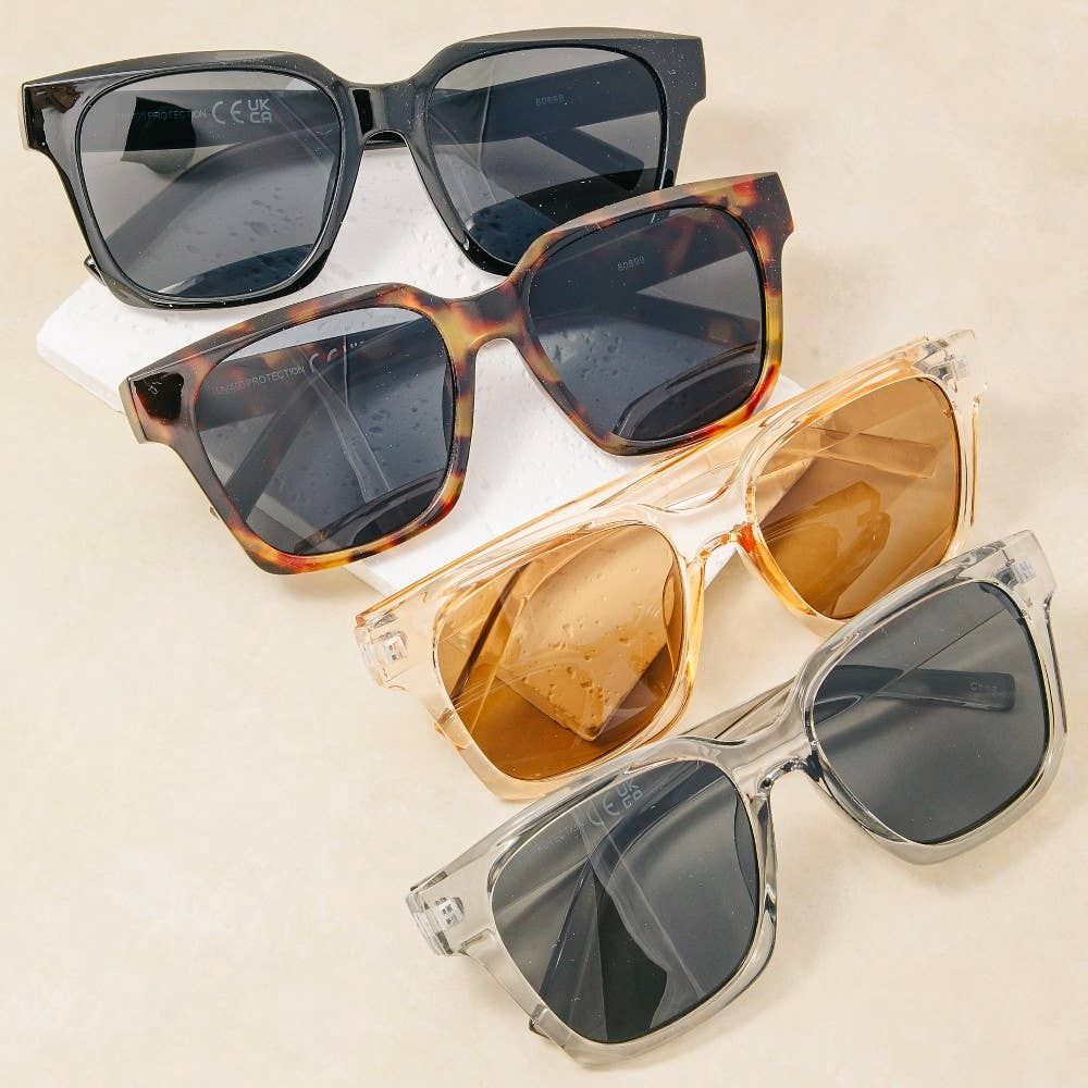 Square  Tortoise  Sunglasses