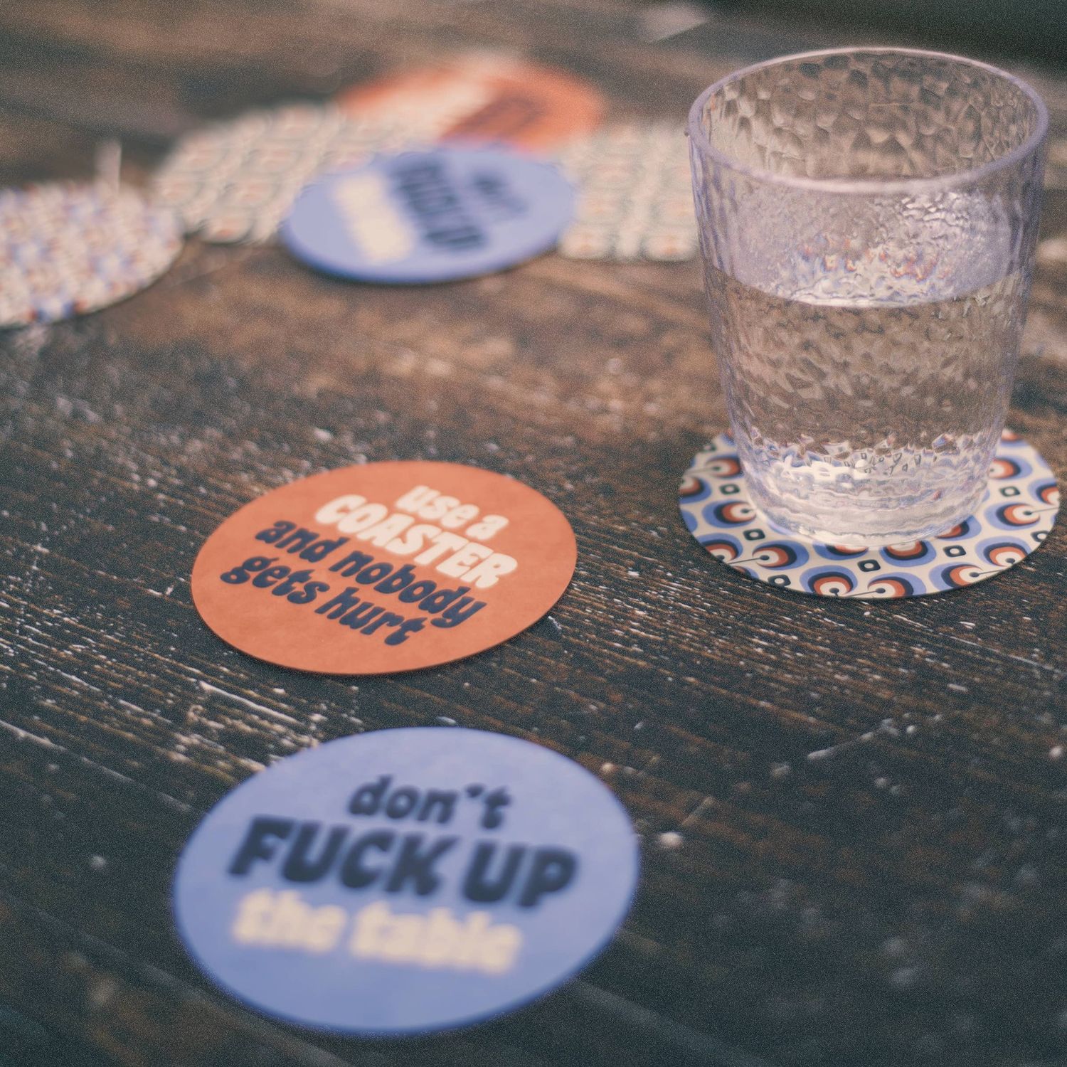 Use A Coaster Coaster Set