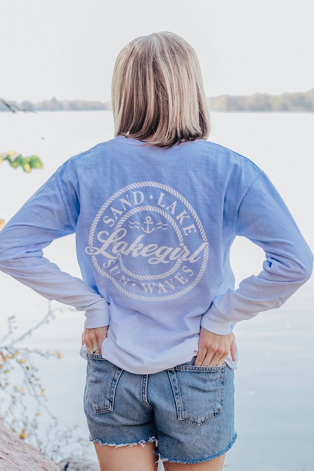 Ombre Sand Lake Sun Waves - Long Sleeve
